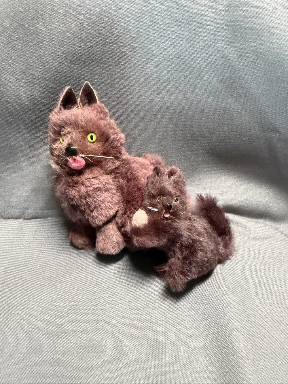 Vintage 1987 Pleasant Company American Girl Kirsten's Mama Cat and Kitten